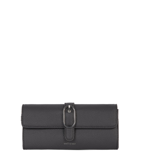 SEUN Vegan Wallet – Grain | Color: Coal - variant::coal