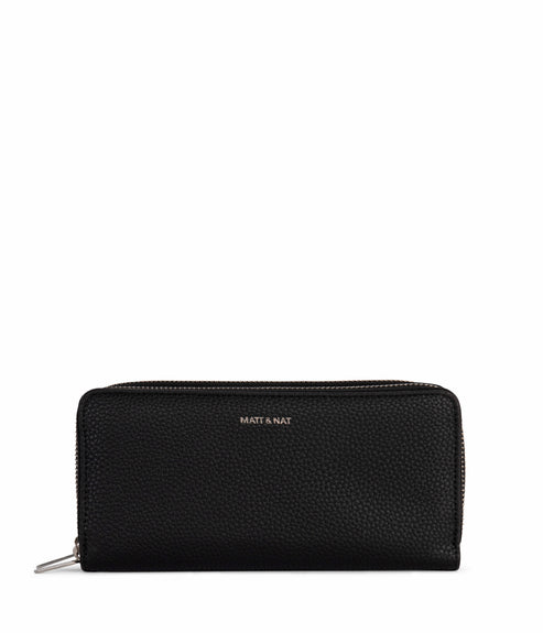 Sublime Vegan Wallet – Grain | Color: Black - variant::black