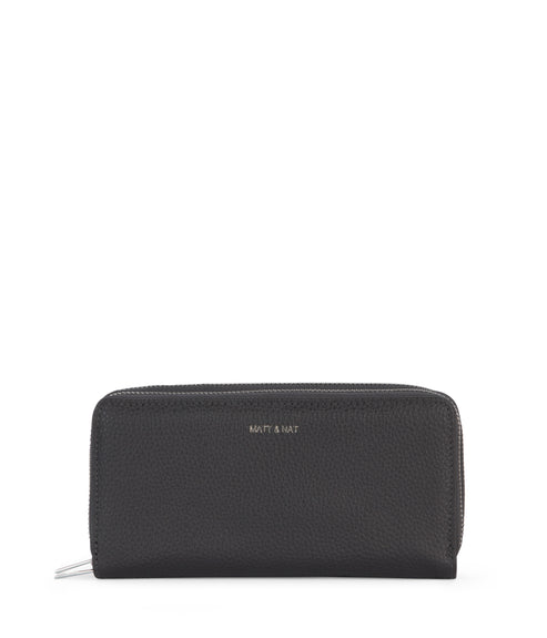 Sublime Vegan Wallet – Grain | Color: Coal - variant::coal