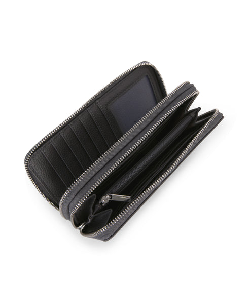Sublime Vegan Wallet – Grain | Color: Coal - variant::coal
