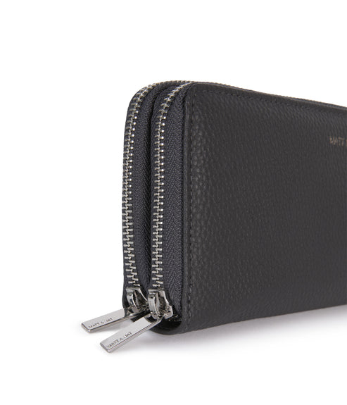 Sublime Vegan Wallet – Grain | Color: Coal - variant::coal