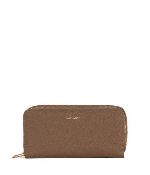 Sublime Vegan Wallet – Grain | Color: Toffeee - variant::toffee