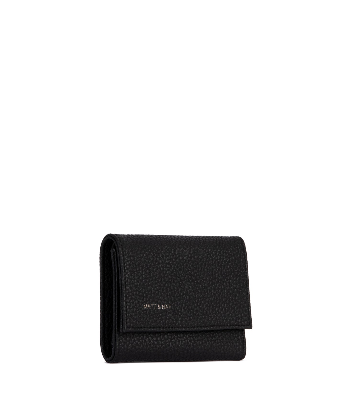 ARTIN Vegan Wallet - Grain | Color: Black - variant::black