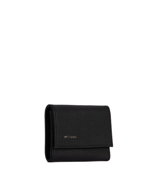 ARTIN Vegan Wallet - Grain | Color: Black - variant::black