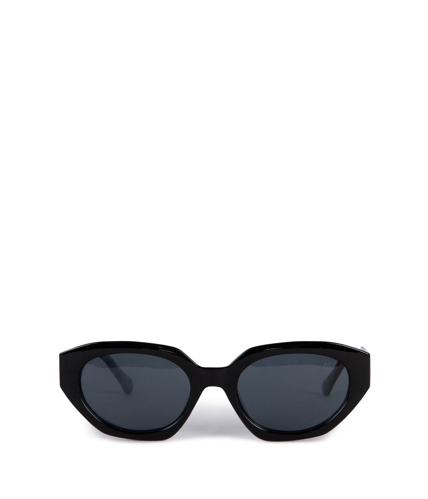 LACI Cat-Eye Recycled Sunglasses | Color: Black - variant::black