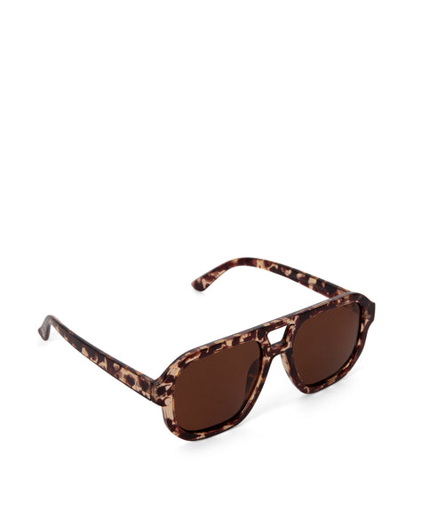 LIVY Aviator Style Recycled Sunglasses | Color: Tortoise - variant::Tortoise