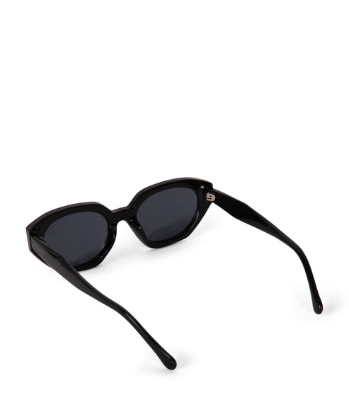 LACI Cat-Eye Recycled Sunglasses | Color: Black - variant::black