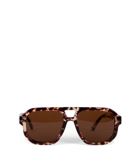LIVY Aviator Style Recycled Sunglasses | Color: Tortoise - variant::Tortoise
