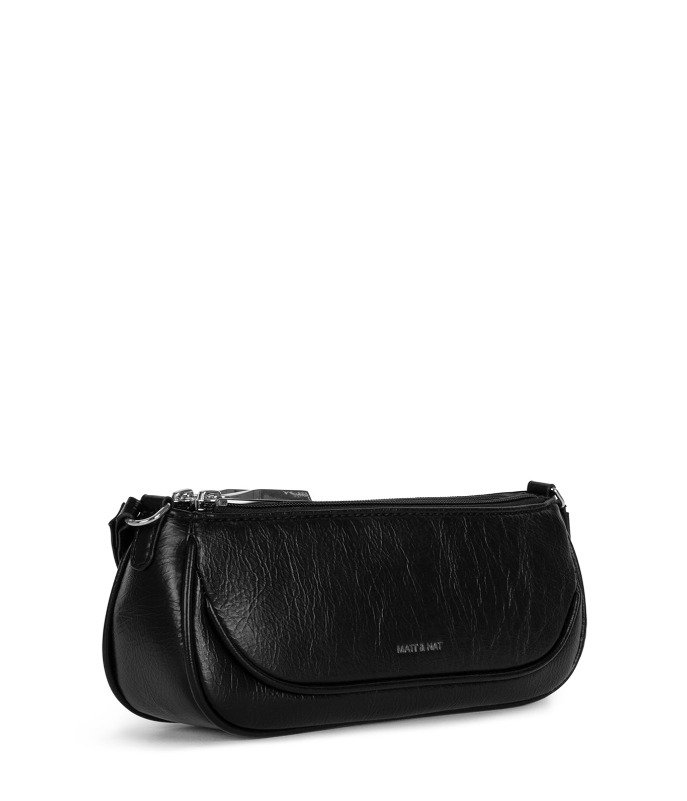 BUDDY Vegan Crossbody Bag – Theme | Color: Black - variant::black