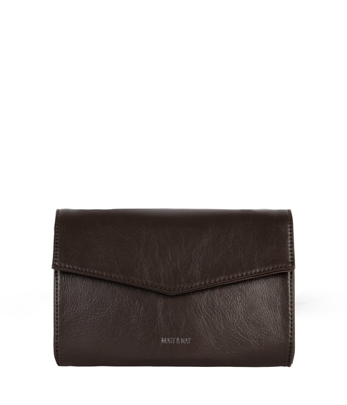 LILIAN Vegan Clutch – Theme | Color: Coffee - variant::coffee
