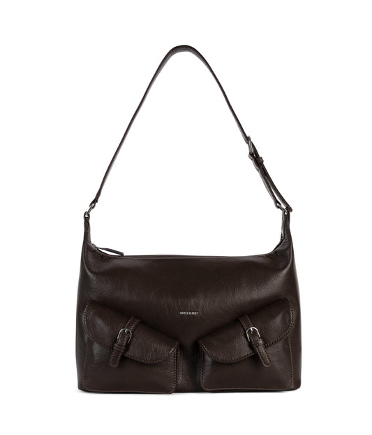 MALDA Vegan Shoulder Bag – Theme | Color: Coffee - variant::coffee