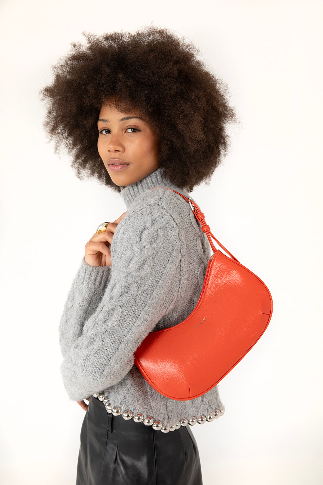 MALENE Vegan Shoulder Bag – Theme | Color: Coffee - variant::coffee