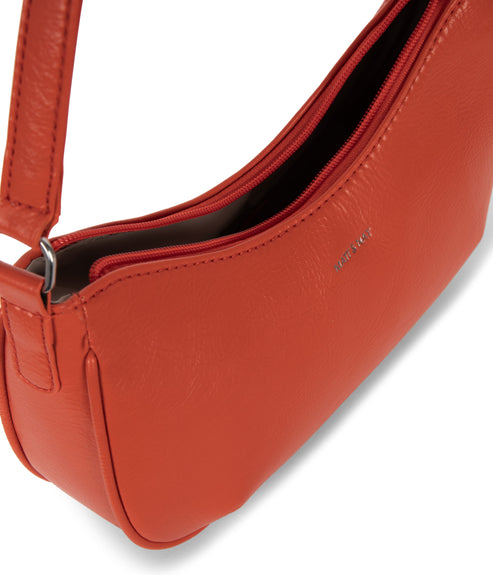 MALENE Vegan Shoulder Bag – Theme | Color: Tomato - variant::tomato