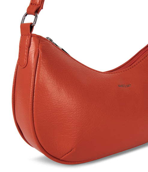 MALENE Vegan Shoulder Bag – Theme | Color: Tomato - variant::tomato
