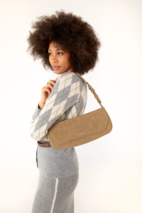 LENE Vegan Shoulder Bag – Solstice | Color: Juniper - variant::juniper