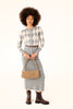 LENE Vegan Shoulder Bag – Solstice | Color: Latte - variant::latte