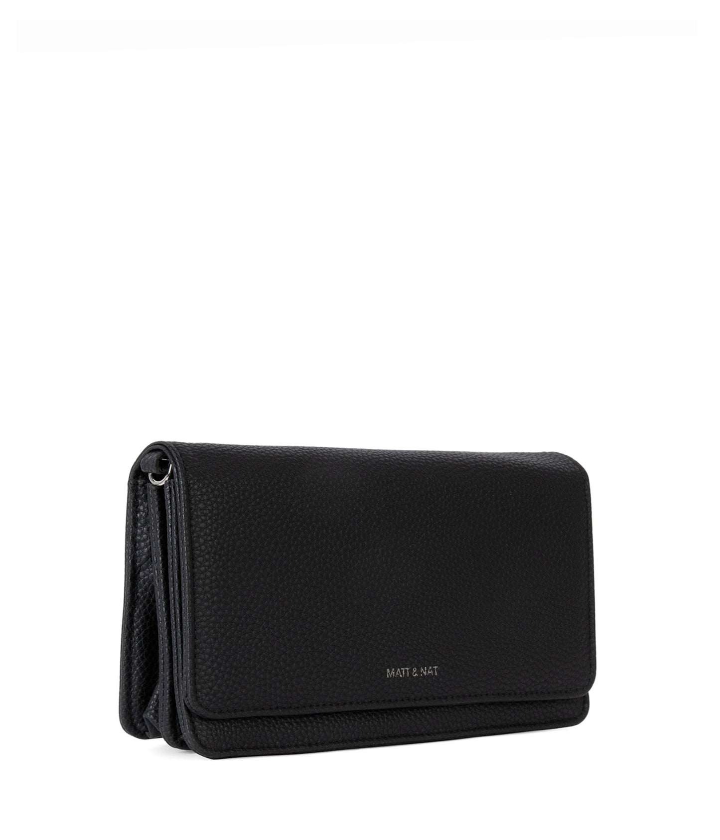 BEE Vegan Crossbody Bag - Grain | Color: Black- variant::black
