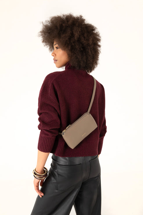 PETEL Vegan Belt Bag – Theme | Color: Coffee - variant::coffee