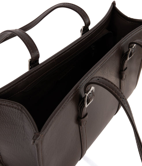 ZEPHYR Vegan Tote Bag – Theme | Color: Coffee - variant::coffee