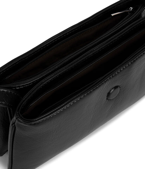 ADELINE Vegan Crossbody Bag - Theme | Color: Black - variant::black