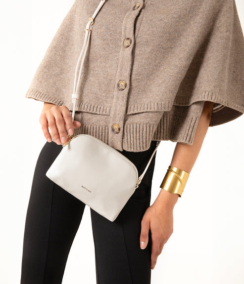 KRISTY Slim Vegan Crossbody Bag - Forum | Color: Pickle - variant::pickle
