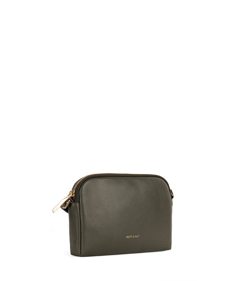 KRISTY Slim Vegan Crossbody Bag - Forum | Color: Pickle - variant::pickle