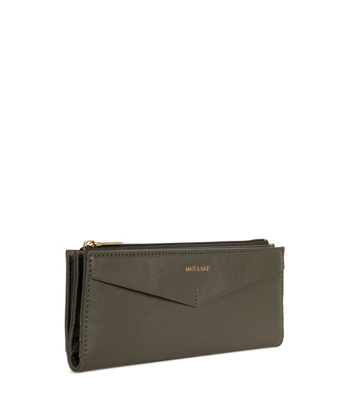 ROME Vegan Bifold Wallet - Forum | Color: Pickle - variant::pickle