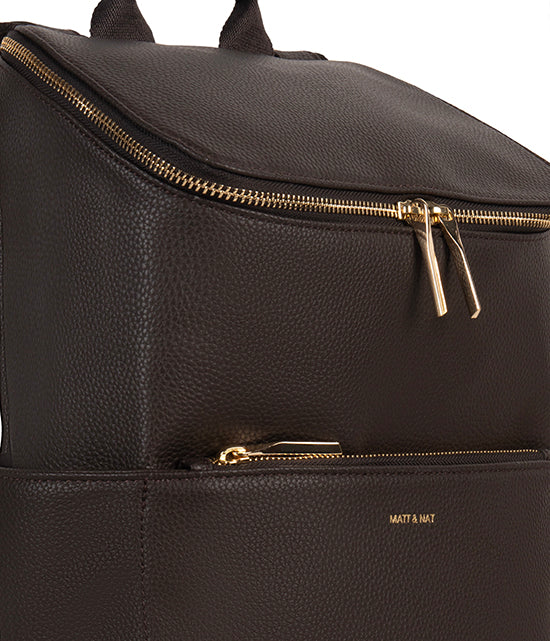 BRAVE Vegan Backpack - Grain | Color: Fudge - variant::fudge