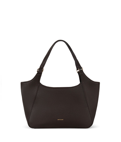 CHARLOT SM Vegan Tote Bag - Grain | Color: Fudge - variant::fudge