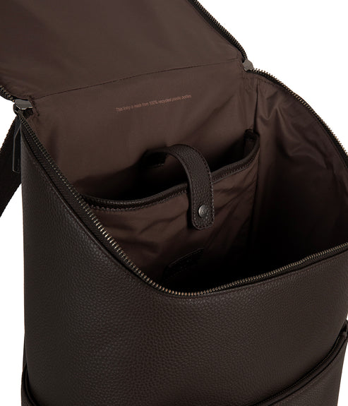 DEAN Vegan Backpack - Grain | Color: Fudge - variant::fudge