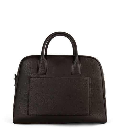 DENIS Vegan Weekender Bag - Grain | Color: Fudge - variant::fudge