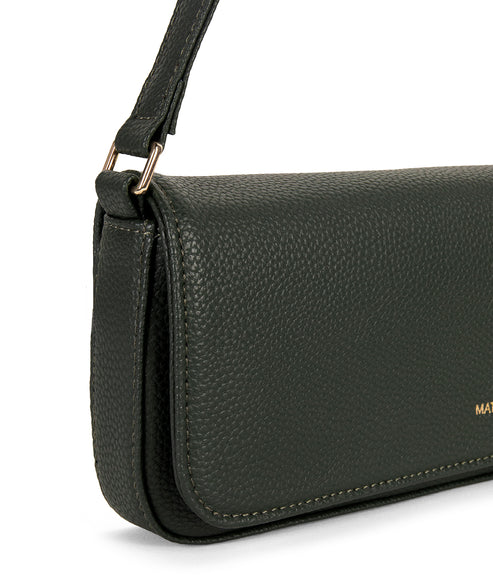 ENA Vegan Shoulder Bag - Grain | Color: Rosemary - variant::rosemary