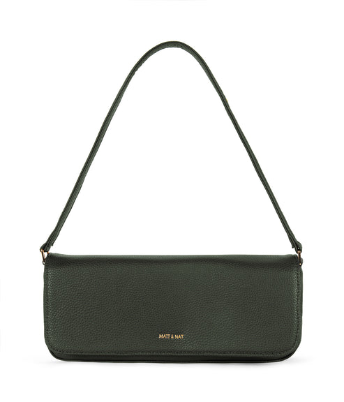 ENA Vegan Shoulder Bag - Grain | Color: Rosemary - variant::rosemary