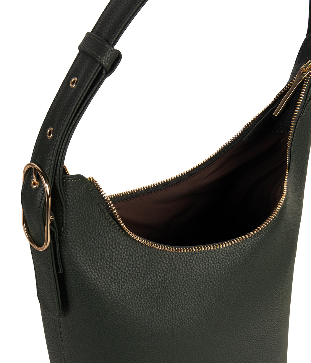 JESA Vegan Hobo Bag - Grain | Color: Rosemary - variant::rosemary