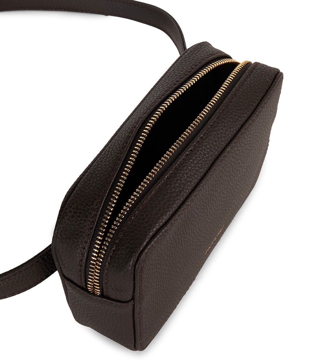 LARRA Vegan Belt Bag – Grain | Color: Fudge - variant::fudge