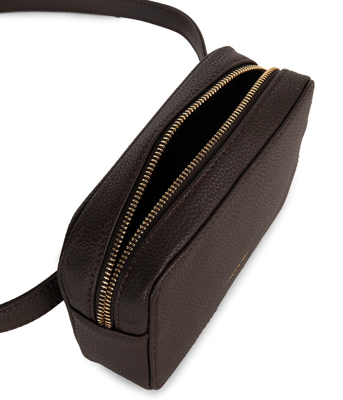 LARRA Vegan Belt Bag – Grain | Color: Fudge - variant::fudge