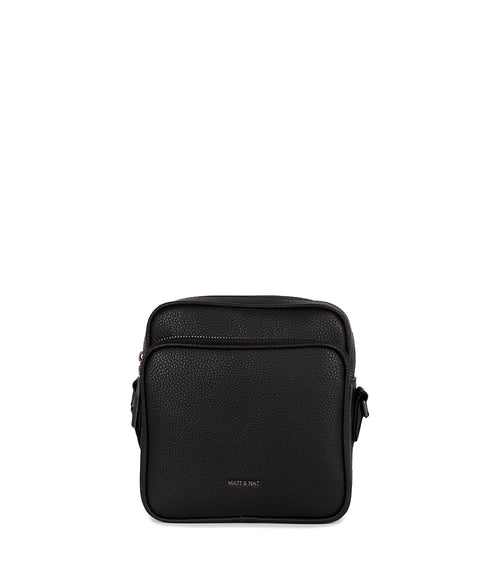 MARC Vegan Crossbody Bag - Grain | Color: Black - variant::black
