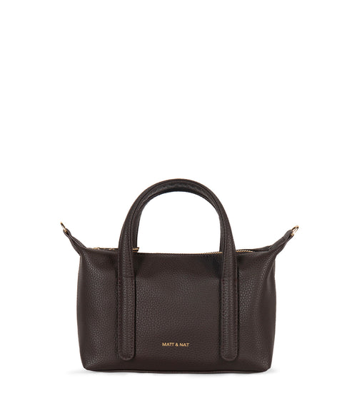 MOLA Vegan Crossbody Bag - Grain | Color: Fudge - variant::fudge