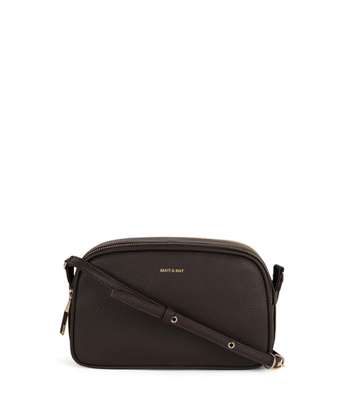 PAIR Vegan Crossbody Bag - Grain | Color: Fudge - variant::fudge