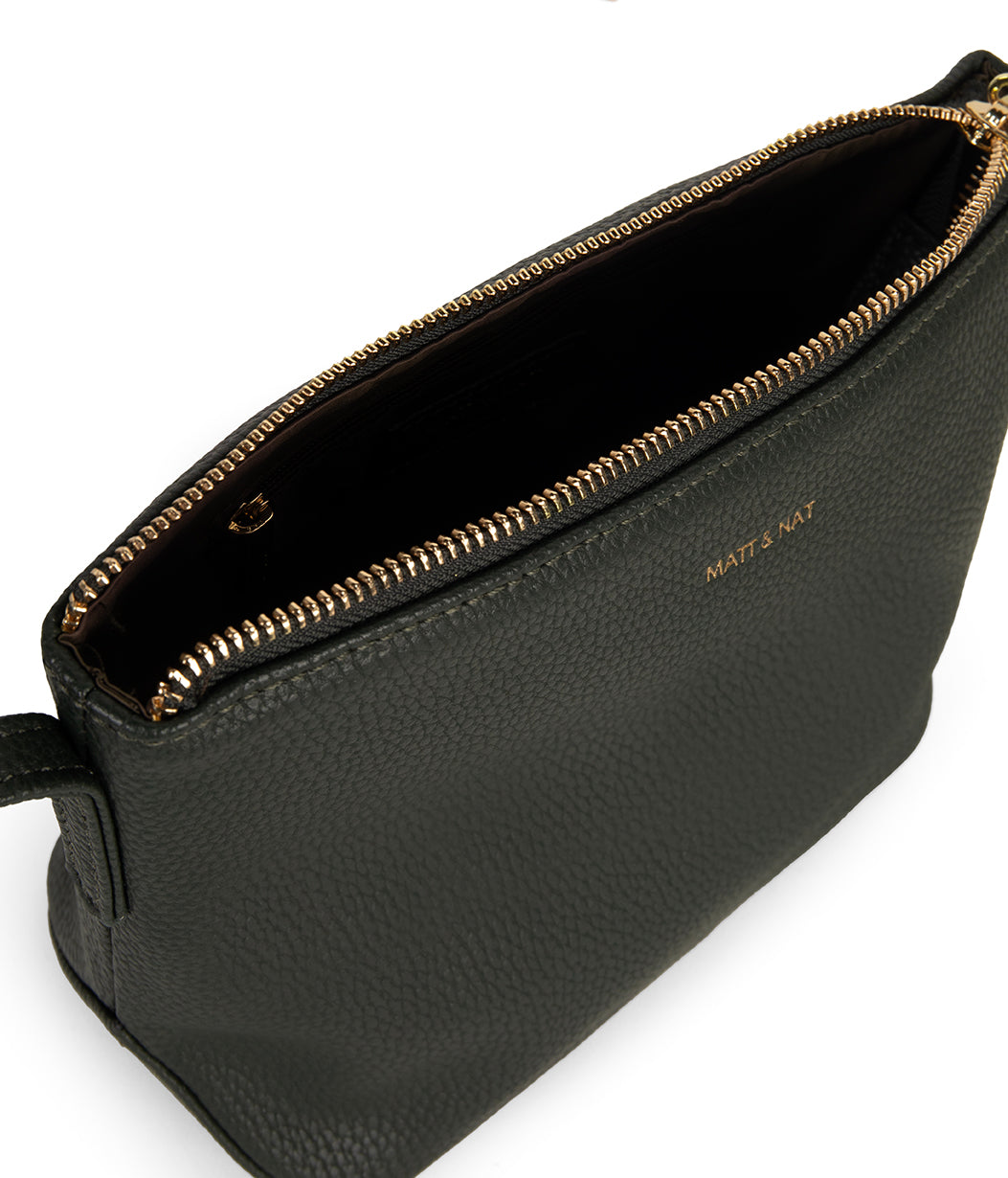 SAM Vegan Crossbody Bag - Grain | Color: Rosemary - variant::rosemary
