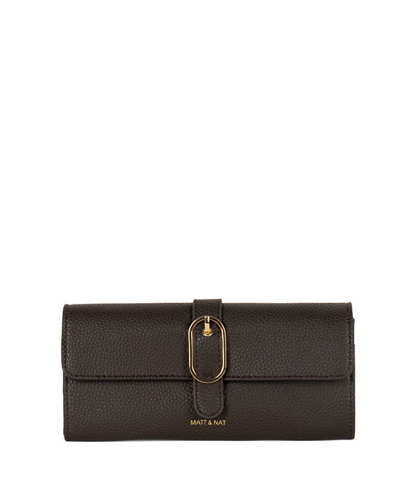 SEUN Vegan Wallet – Grain | Color: Fudge - variant::fudge
