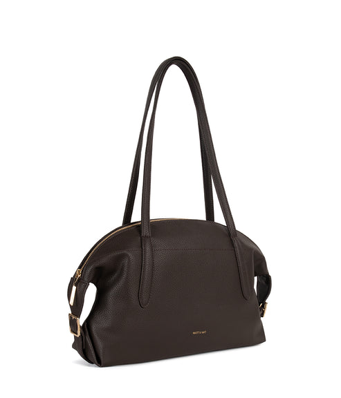 Vania Vegan Tote Bag – Grain | Color: Fudge - variant::fudge