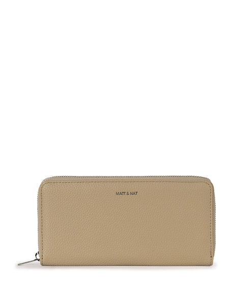 CENTRAL Vegan Wallet - Grain | Color: Almond - variant::almond