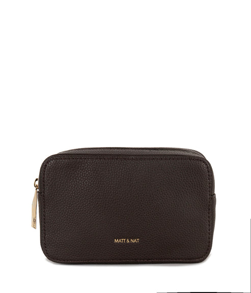 LARRA Vegan Belt Bag – Grain | Color: Fudge - variant::fudge