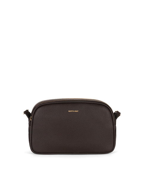 PAIR Vegan Crossbody Bag - Grain | Color: Fudge - variant::fudge