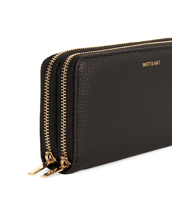 Sublime Vegan Wallet – Grain | Color: Fudge - variant::fudge