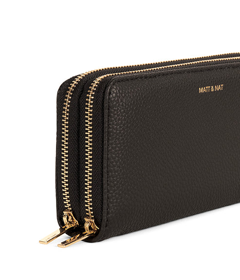 Sublime Vegan Wallet – Grain | Color: Fudge - variant::fudge