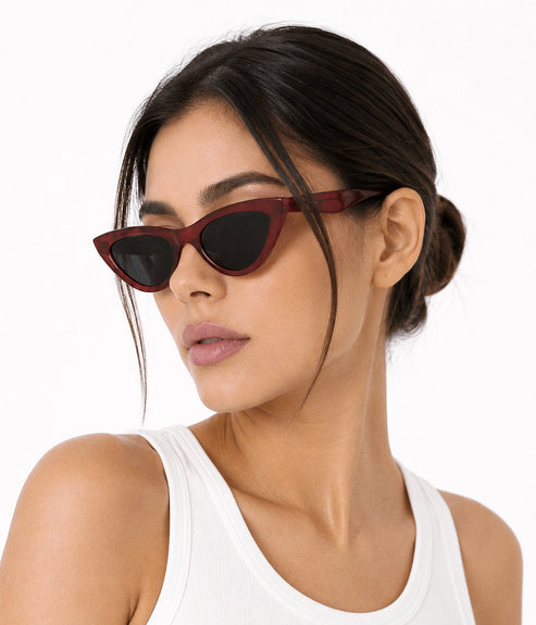 LUMI Recycled Sunglasses | Color: Black - variant::black