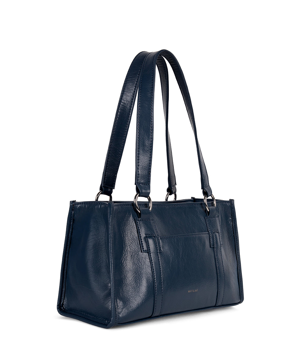 ZARIA Vegan Tote Satchel Bag - Theme | Color: Lunar - variant::lunar