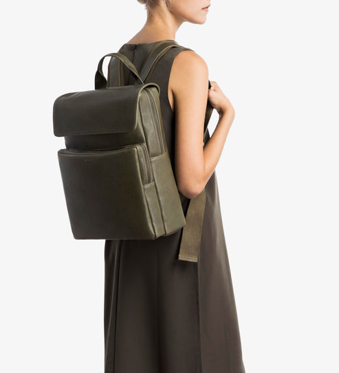 PAXX Vegan Backpack - Vintage | Color: Green - variant::olive